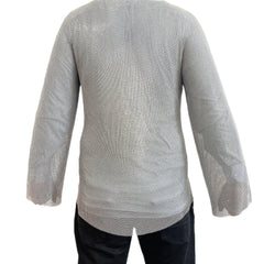 Chainmail Shirt Costume Armour Long Sleeve Shirt Medieval Chain Mail Replica Armor x-chainmail