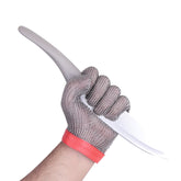 Chainmail Gloves for Butchers Cutting Meat Food Grade Stainless Steel Mesh x-chainmail