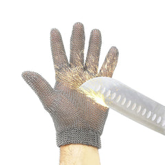 Chainmail Butcher Gloves Mesh Spring Wristband Highest Level Cut Resistant x-chainmail