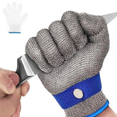 Cut Resistant Gloves cut resistant work gloves Food Grade Stainless Steel Glove ANSI A9 x-chainmail