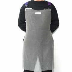 Chainmail Apron for Butcher Cut Resistant Food Grade Adjustable Strap x-chainmail
