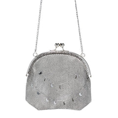 Chainmail Mini Bag – Metallic Mesh Purse for Party, Banquet & Date Night