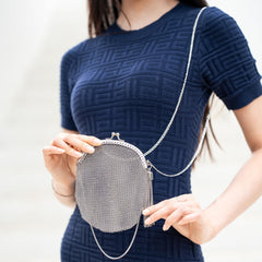Metal Mesh Chainmail Bag – Durable Stainless Steel Evening Purse for Women