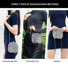Chainmail Mini Bag – Metallic Mesh Purse for Party, Banquet & Date Night