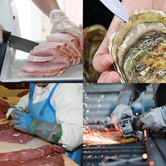 Aluminium Chainmail Cut Resistant Apron Adjustable Shoulder Strap x-chainmail