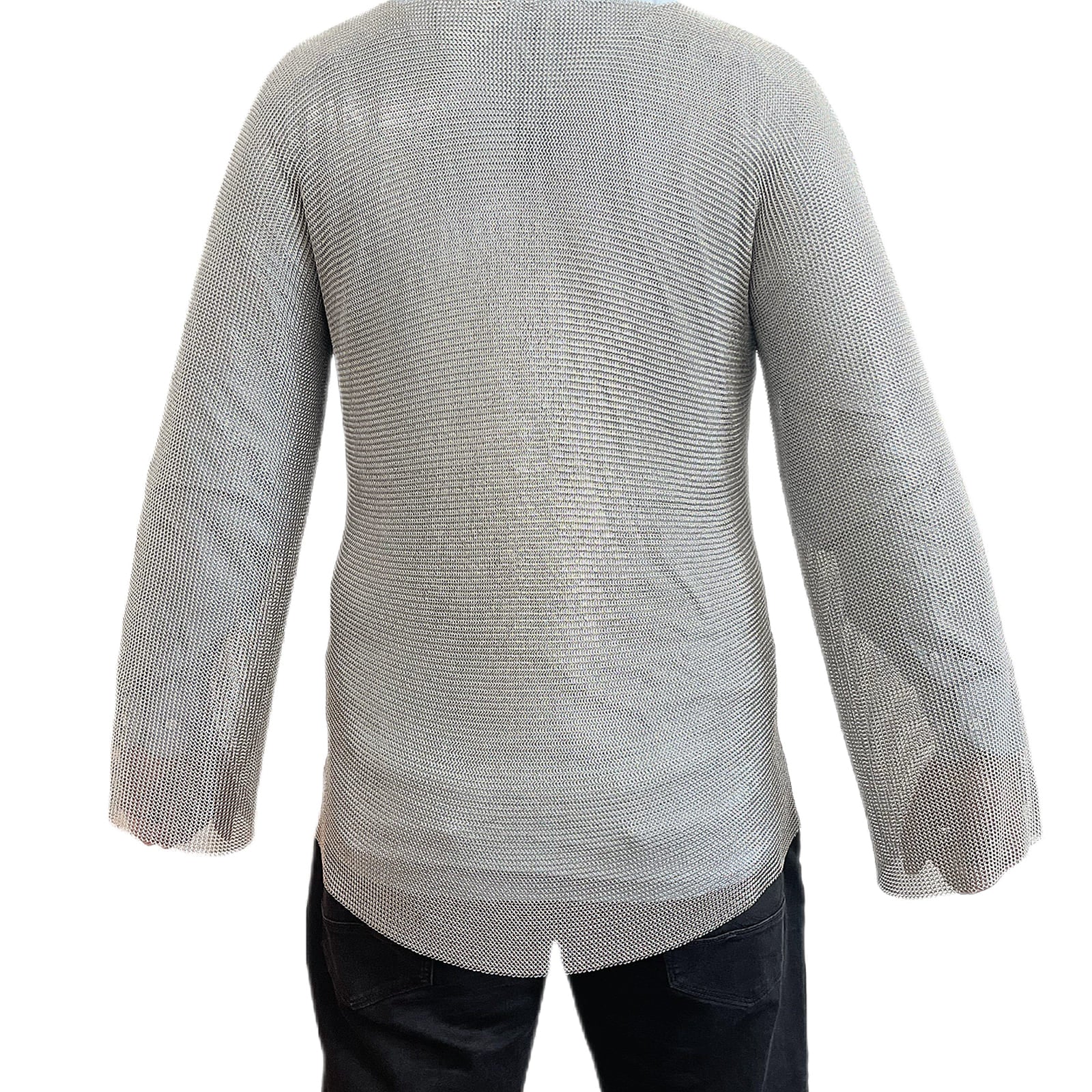 Chainmail Shirt Costume Armour Long Sleeve Shirt Medieval Chain Mail Replica Armor