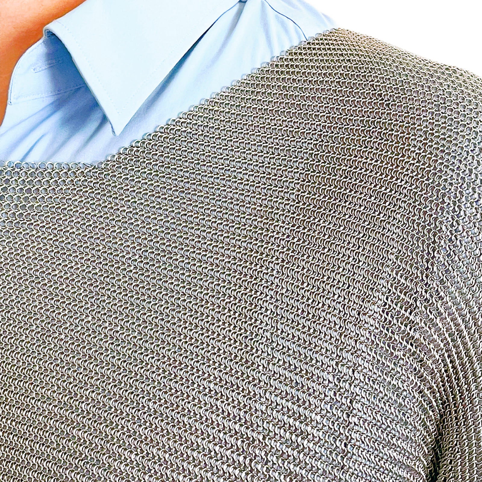 Chainmail Shirt Costume Armour Long Sleeve Shirt Medieval Chain Mail Replica Armor