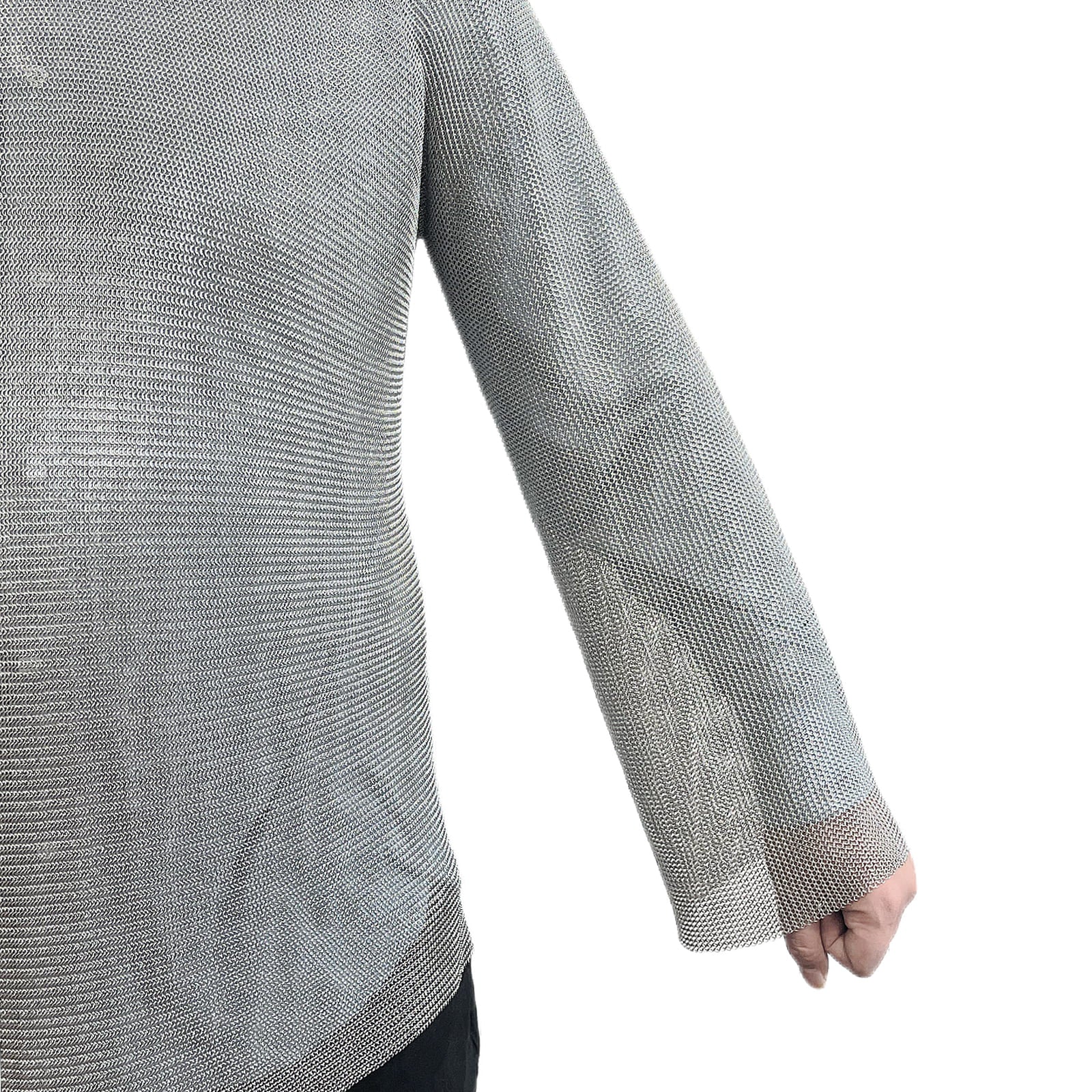 Chainmail Shirt Costume Armour Long Sleeve Shirt Medieval Chain Mail Replica Armor
