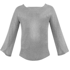 Chainmail Shirt Costume Armour Long Sleeve Shirt Medieval Chain Mail Replica Armor