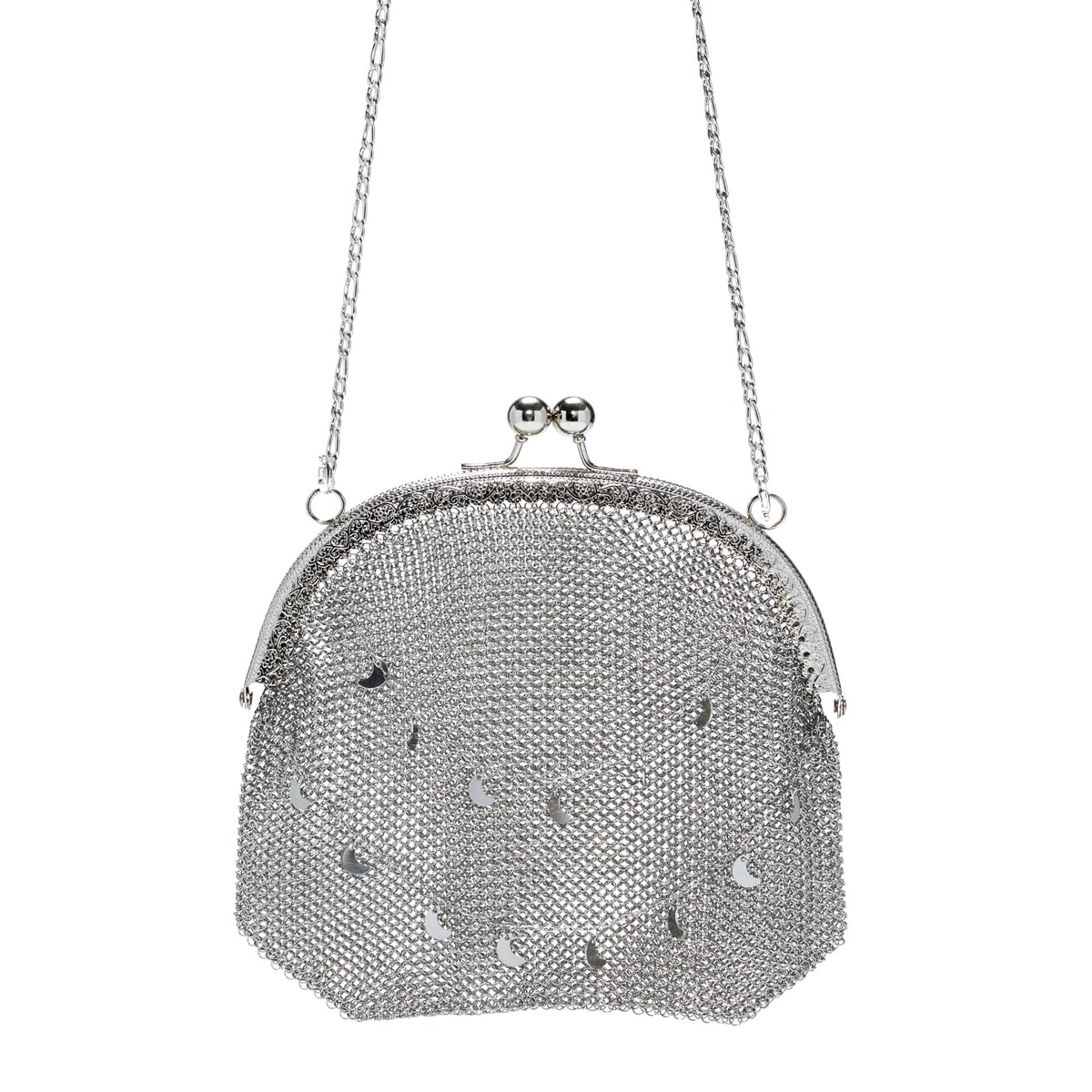 Chainmail Mini Bag – Metallic Mesh Purse for Party, Banquet & Date Night