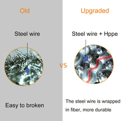 Cut Resistant Gloves cut resistant work gloves Food Grade Stainless Steel Glove ANSI A9 x-chainmail